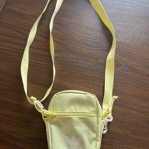 Adidas Sporty Yellow Crossbody Bag with Adjustable Strap